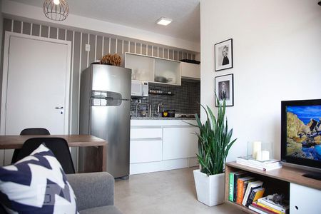 Sala de apartamento à venda com 1 quarto, 26m² em Vila Buarque, São Paulo