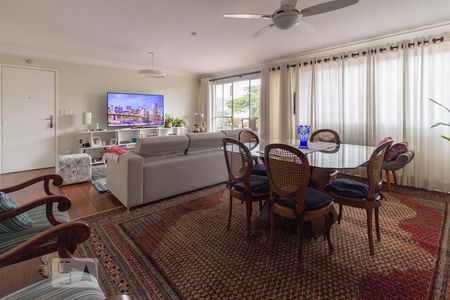 Sala de apartamento para alugar com 3 quartos, 119m² em Caxingui, São Paulo