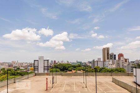 Vista da varanda do quarto de kitnet/studio para alugar com 1 quarto, 55m² em Funcionários, Belo Horizonte