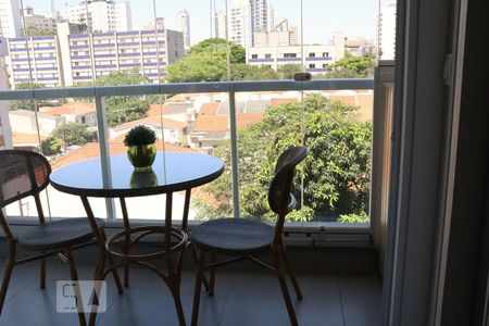 Varanda de kitnet/studio para alugar com 1 quarto, 35m² em Vila Mariana, São Paulo