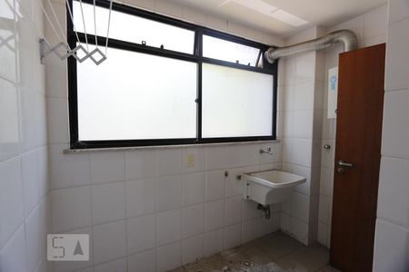 Detalhe da area de serviço de apartamento para alugar com 3 quartos, 84m² em Pechincha, Rio de Janeiro