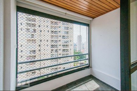 Varanda da Sala de apartamento à venda com 2 quartos, 59m² em Vila Brasílio Machado, São Paulo