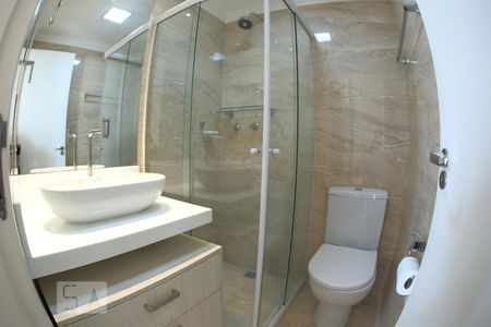 Banheiro A/B de apartamento para alugar com 2 quartos, 53m² em Vila Paulista, Guarulhos