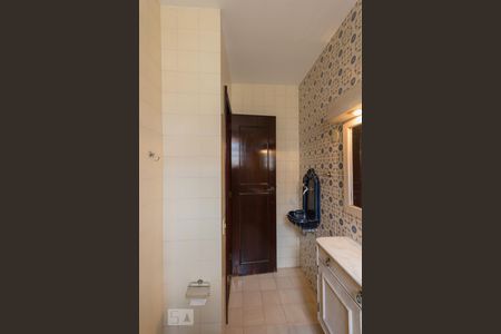 Banheiro Social 1 (1º andar) de casa de condomínio à venda com 3 quartos, 140m² em Pechincha, Rio de Janeiro
