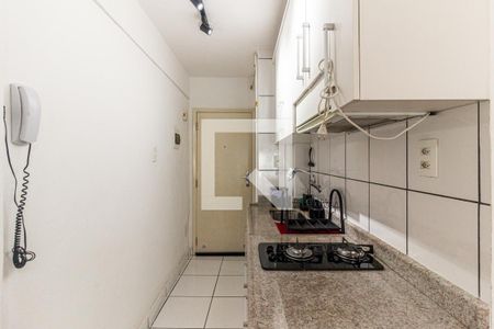 Cozinha de kitnet/studio à venda com 1 quarto, 26m² em Vila Buarque, São Paulo