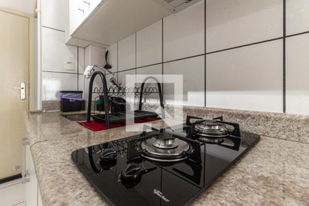 Cozinha de kitnet/studio à venda com 1 quarto, 26m² em Vila Buarque, São Paulo