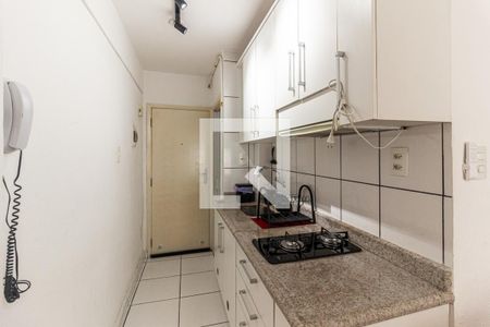 Cozinha de kitnet/studio à venda com 1 quarto, 26m² em Vila Buarque, São Paulo