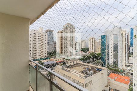 Varanda da Sala de apartamento à venda com 3 quartos, 92m² em Campo Belo, São Paulo