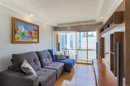 Sala de apartamento à venda com 3 quartos, 92m² em Campo Belo, São Paulo