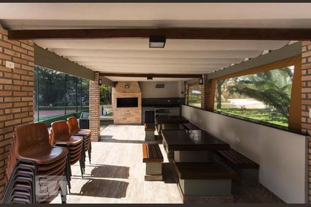 Apartamento à venda com 55m², 1 quarto e 1 vagaChurrasqueira