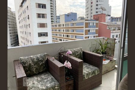 Varanda de apartamento para alugar com 3 quartos, 160m² em Vila Buarque, São Paulo