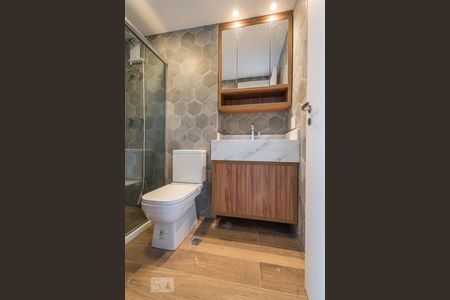 Apartamento à venda com 57m², 1 quarto e 1 vagaBanheiro Suíte