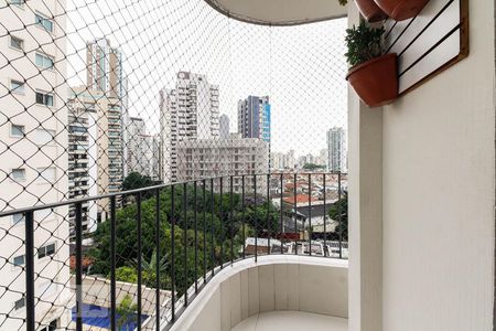 Sacada  de apartamento à venda com 4 quartos, 150m² em Jardim Analia Franco, São Paulo
