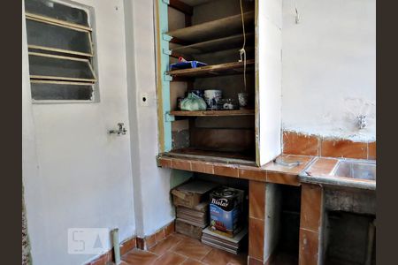 Casa à venda com 100m², 2 quartos e sem vagaDetalhe da area de serviço