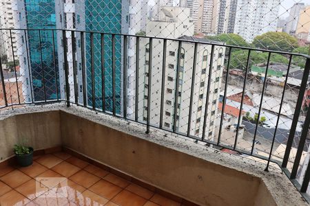 Varanda da Sala de apartamento para alugar com 1 quarto, 45m² em Vila Mariana, São Paulo