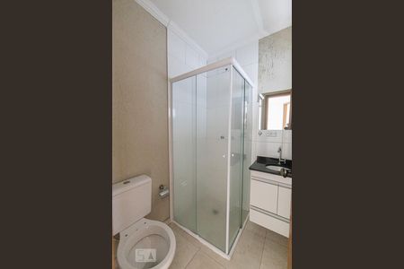 Banheiro Social de kitnet/studio para alugar com 1 quarto, 32m² em Cidade Mãe do Céu, São Paulo