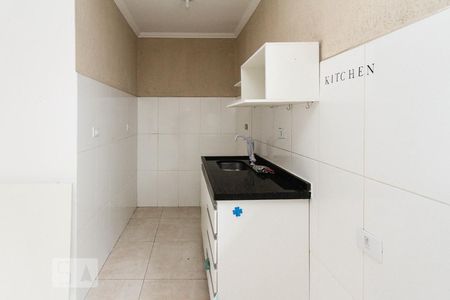 Cozinha de apartamento para alugar com 1 quarto, 32m² em Cidade Mãe do Céu, São Paulo