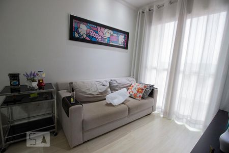 Sala de apartamento à venda com 2 quartos, 50m² em Parque Residencial Jundiaí 1, Jundiaí