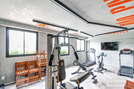 Apartamento à venda com 34m², 1 quarto e sem vagaAcademia