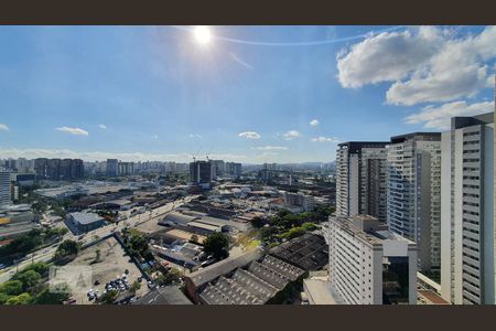 Vista da Sala de apartamento para alugar com 2 quartos, 66m² em Várzea da Barra Funda, São Paulo