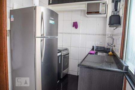 Cozinha de apartamento à venda com 1 quarto, 35m² em Glória, Rio de Janeiro