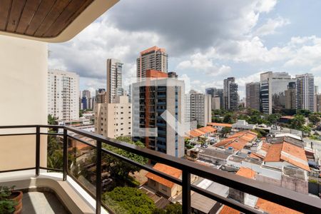 Varanda de apartamento à venda com 4 quartos, 156m² em Vila Olímpia, São Paulo