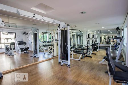 Apartamento para alugar com 41m², 1 quarto e 1 vaga Apartamento para alugar com 41m², 1 quarto e 1 vagaÁrea comum - Academia