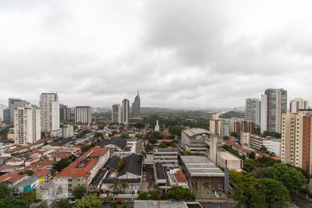 Varanda - Vista de apartamento para alugar com 1 quarto, 42m² em Pinheiros, São Paulo