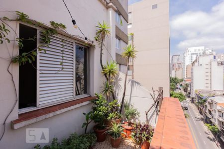 Varanda de apartamento à venda com 2 quartos, 115m² em Consolação, São Paulo