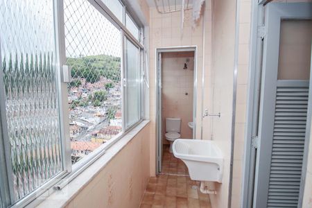 Apartamento para alugar com 54m², 2 quartos e 1 vagaDetalhe da area de serviço