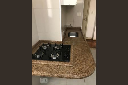 Cozinha de kitnet/studio à venda com 1 quarto, 46m² em Centro, São Paulo