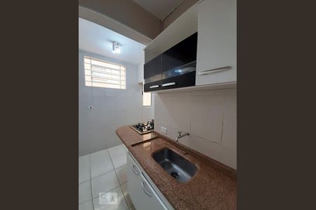 Cozinha de kitnet/studio à venda com 1 quarto, 46m² em Centro, São Paulo