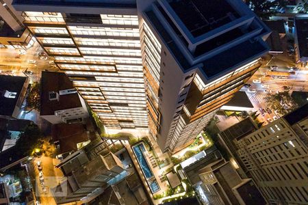 Studio à venda com 40m², 1 quarto e 1 vagaFachada