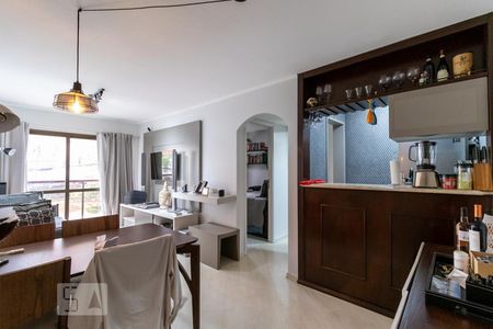 Sala de apartamento para alugar com 1 quarto, 45m² em Cerqueira César, São Paulo