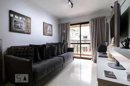 Sala de apartamento para alugar com 1 quarto, 45m² em Cerqueira César, São Paulo