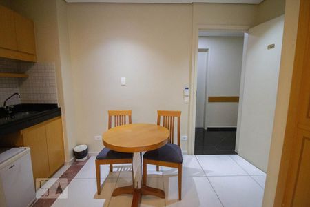 sala / cozinha de apartamento à venda com 1 quarto, 33m² em Santana, São Paulo