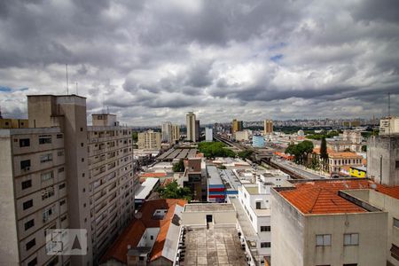 vista sala de apartamento à venda com 1 quarto, 33m² em Santana, São Paulo
