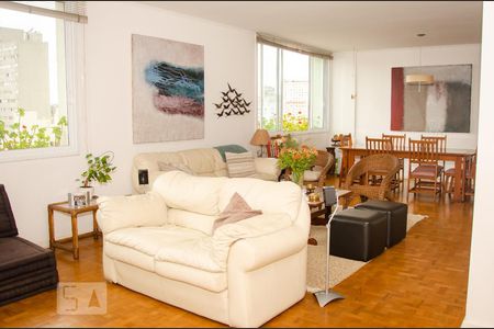 Sala de apartamento à venda com 4 quartos, 208m² em Higienópolis, São Paulo