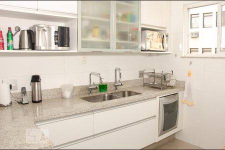 Cozinha de apartamento à venda com 4 quartos, 208m² em Higienópolis, São Paulo