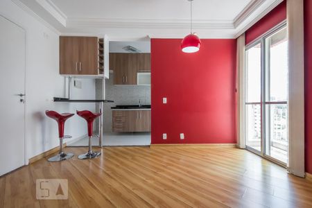 Sala de apartamento para alugar com 2 quartos, 50m² em Jardim Marajoara, São Paulo