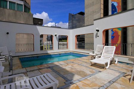 Apartamento para alugar com 31m², 1 quarto e 1 vagaPiscina