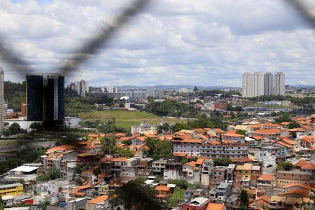 vista da Sacada de apartamento à venda com 2 quartos, 54m² em Jardim Monte Alegre, Taboão da Serra