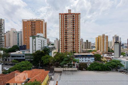 Vista Sala  de apartamento à venda com 1 quarto, 40m² em Funcionários, Belo Horizonte