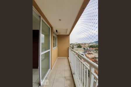 Varanda da Sala de apartamento à venda com 2 quartos, 60m² em Engenho Novo, Rio de Janeiro