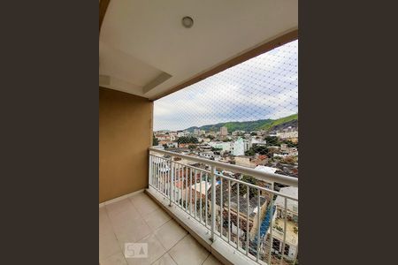 Varanda da Sala de apartamento à venda com 2 quartos, 60m² em Engenho Novo, Rio de Janeiro