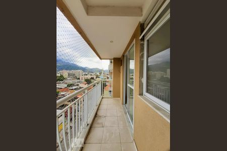 Varanda da Sala de apartamento à venda com 2 quartos, 60m² em Engenho Novo, Rio de Janeiro