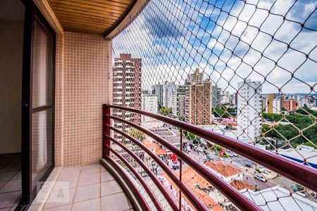 Varanda da Sala de apartamento para alugar com 1 quarto, 72m² em Cambuí, Campinas