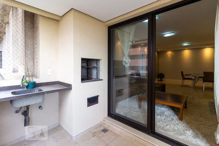 Varanda da Sala de apartamento à venda com 4 quartos, 177m² em Alphaville Industrial, Barueri