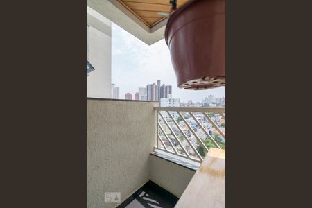 Varanda de apartamento à venda com 2 quartos, 50m² em Jardim Bela Vista, Santo André