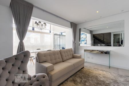 Sala de apartamento para alugar com 1 quarto, 74m² em Vila Olímpia, São Paulo